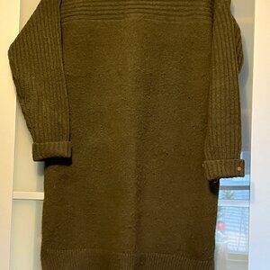 Fat Face Louden Green Sweater Dress